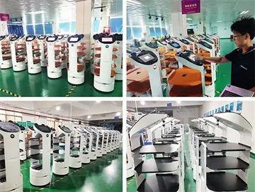 De huidige stand van ontwikkeling van robots voor voedselbezorging