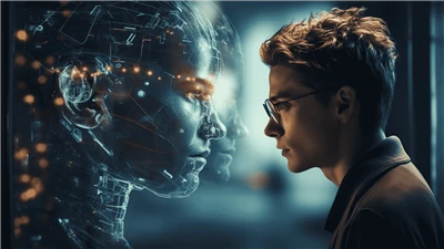 Tesla's humanoïde robot op de wereldconferentie over kunstmatige intelligentie