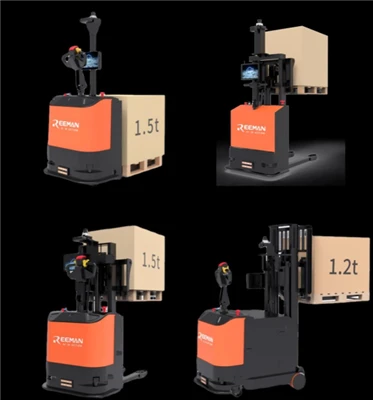 Reeman autonome vorkheftruckserie Eén intelligente oplossing voor elk materia...